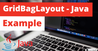 GridBagLayout - Java Swing - Example