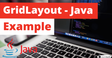 GridLayout - Java Swing - Example