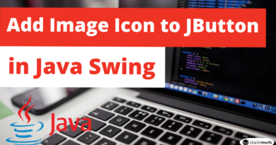 How to Add Image Icon to JButton in Java Swing