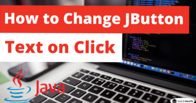 How to Change JButton Text on Click