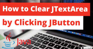 How to Clear JTextArea by Clicking JButton