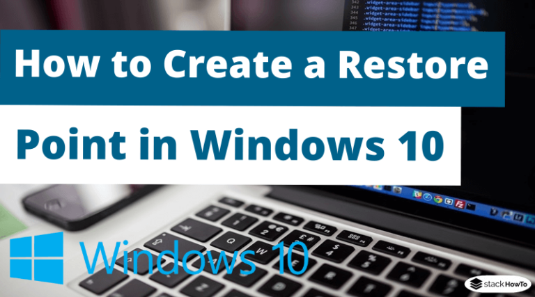 How to Create a Restore Point with System Protection Enabled in Windows ...