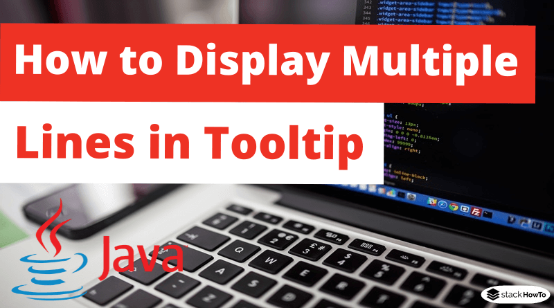 How To Display Multiple Lines In Tooltip StackHowTo