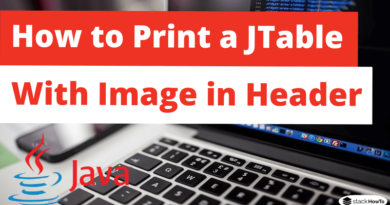 How to Print a JTable with Image in Header