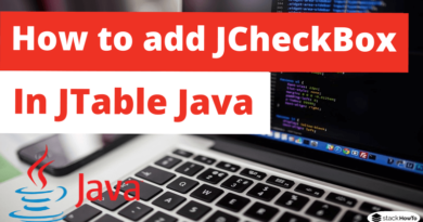 How to add JCheckBox in JTable