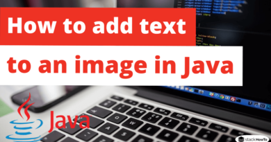 How to add text to an image in Java