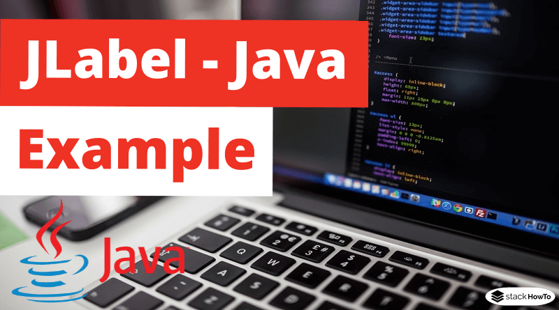 JLabel - Java Swing - Example