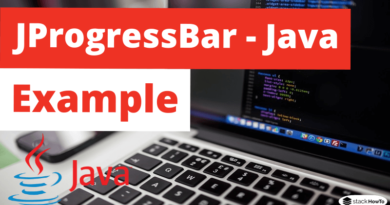 JProgressBar - Java Swing - Example