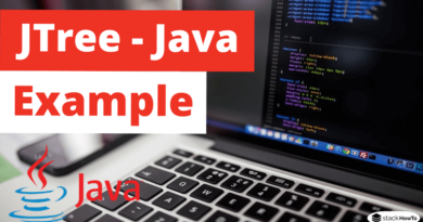 JTree - Java Swing - Example