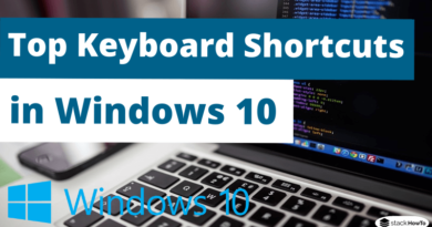 Top Keyboard Shortcuts in Windows 10