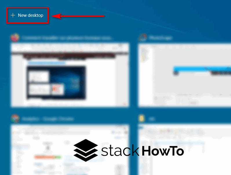 How To Switch Between Desktops In Windows 10 StackHowTo