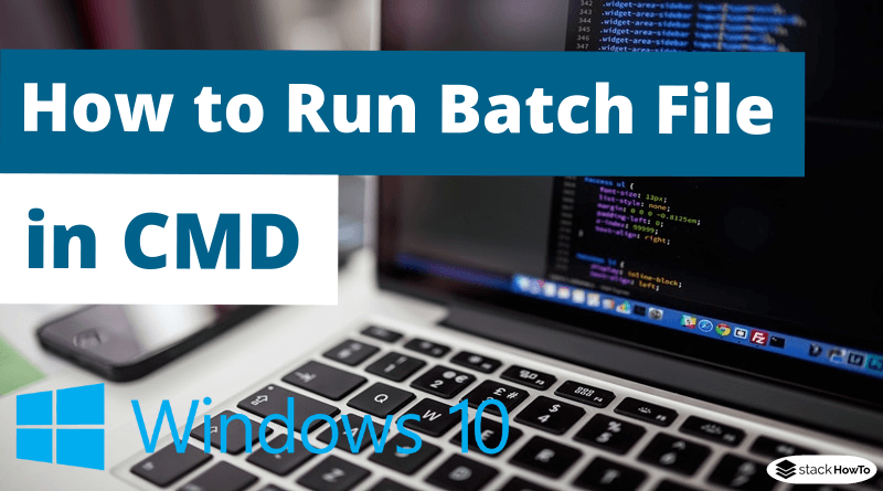 How to Run Batch File in CMD