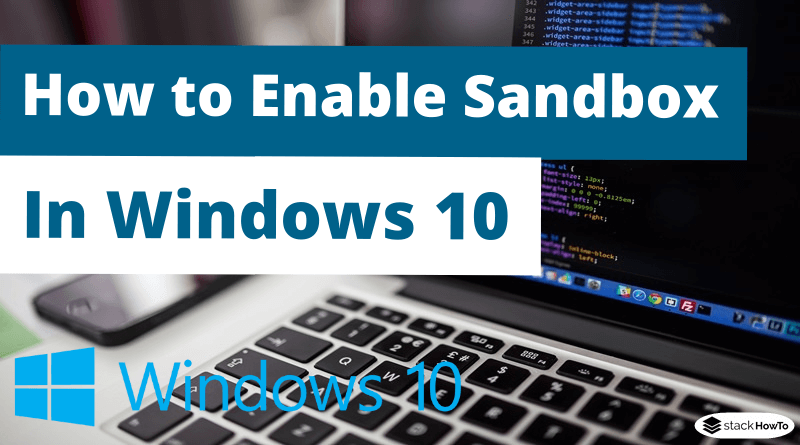 enable sandbox windows 10