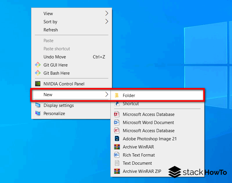 How To Create An Invisible Folder Without Any Name In Windows 10