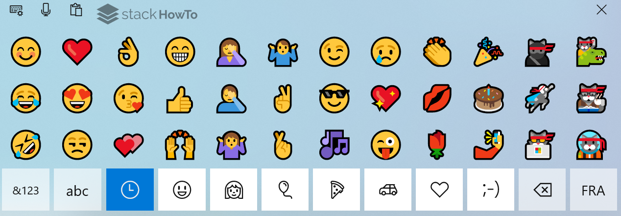 Как добавить emoji