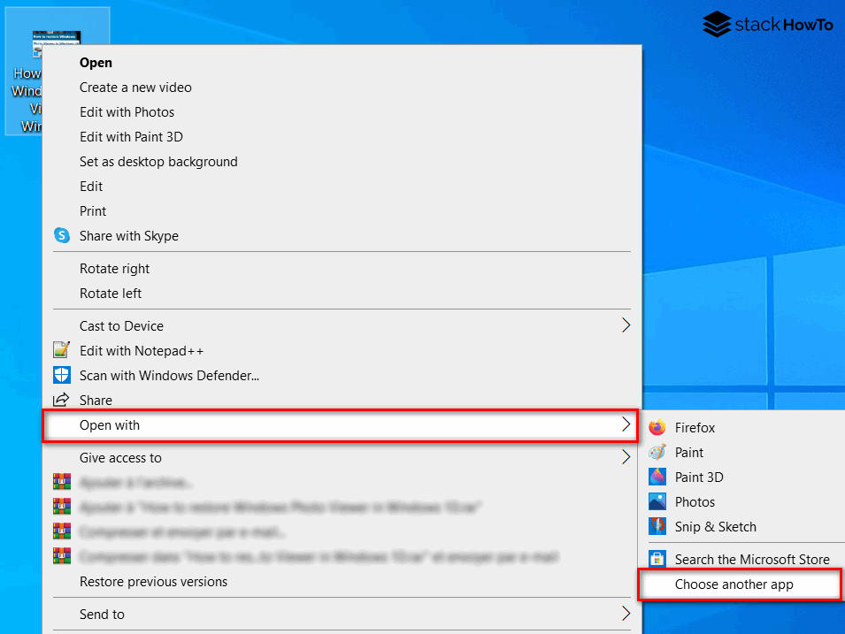 how to open pictures with windows photo viewer windows 10