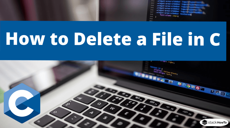 delete file fstream c