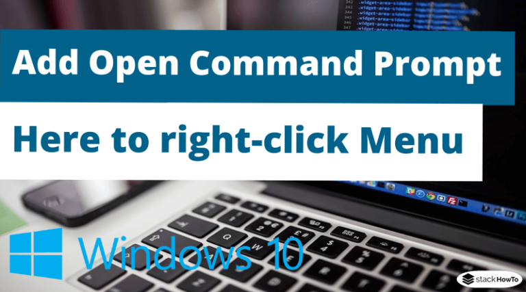 right click open command prompt here windows 10