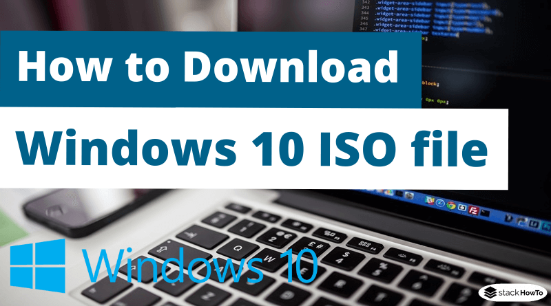 download windows 10 iso file to use
