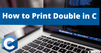 How to Print Double in C