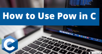 How to Use Pow in C Language