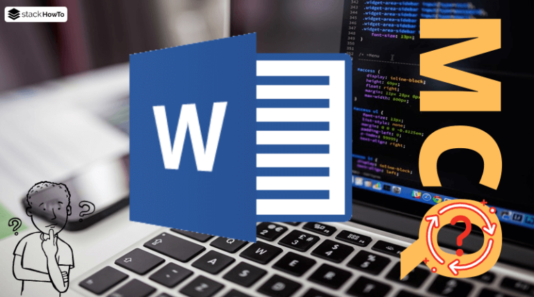 MS Word MCQ Questions And Answers - Part 1 - StackHowTo