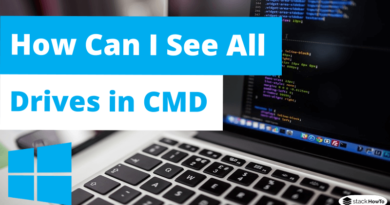 How Can I See All Drives in CMD