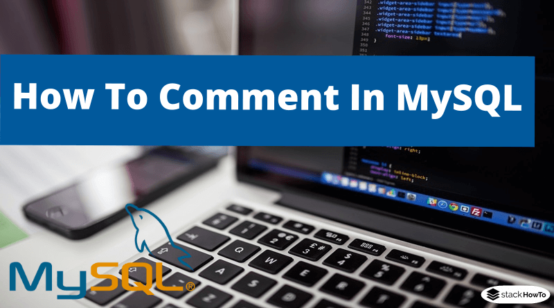 How To Comment In MySQL
