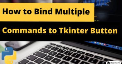How to Bind Multiple Commands to Tkinter Button