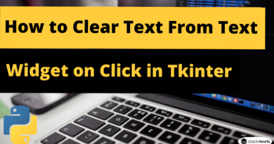 How to Clear Text From a Text Widget on Click in Tkinter