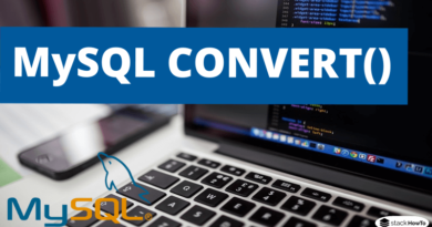 MySQL CONVERT()
