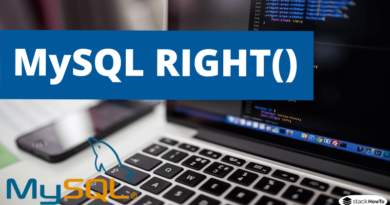 MySQL RIGHT() Function