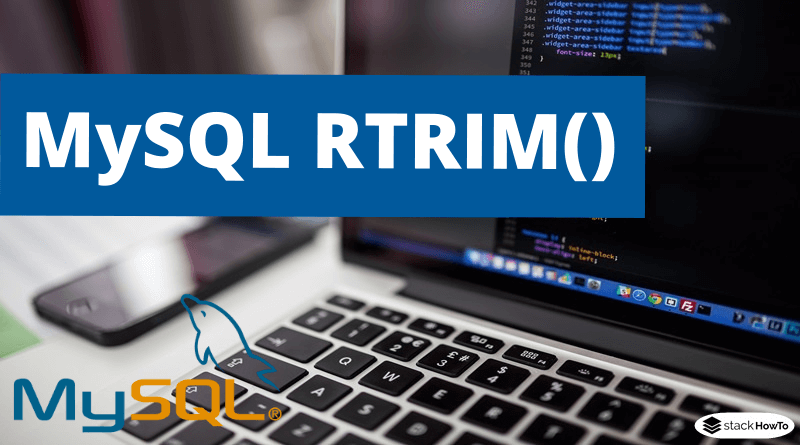 MySQL RTRIM()