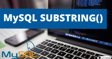 MySQL SUBSTRING() with Examples