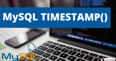 MySQL TIMESTAMP()