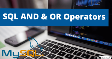 SQL AND and OR Operators