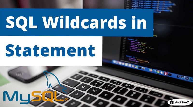 SQL Wildcards in Statement