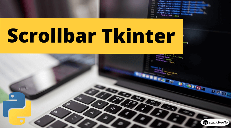 Scrollbar Tkinter Python 3