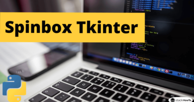 Spinbox Tkinter Python 3