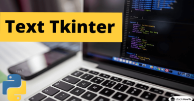 Text Tkinter Python 3