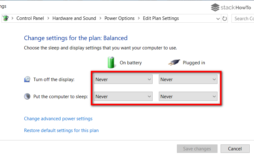 How To Stop Screen From Turning Off Pc Free Word Template