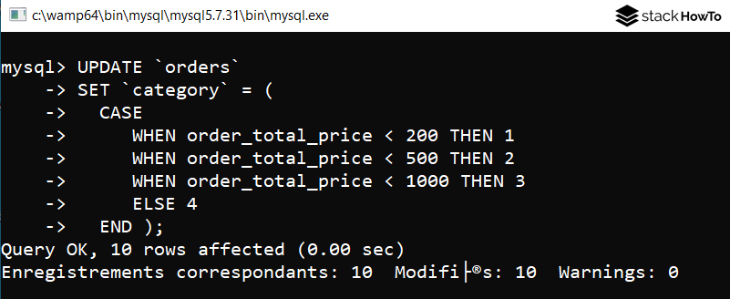 MySQL Practice Exercises With Solutions - Ordering System Database ...