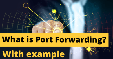 What is Port Forwarding With example