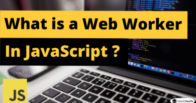 What is a Web Worker in JavaScript